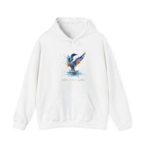 Unisex Heavy Blend™ Hoodie Loon "Call of Northern Waters"