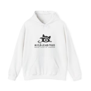 Unisex Heavy Blend™ Hoodie Racoon "Wild and Free"