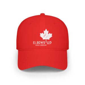 Canada Elbows Up Low Profile Baseball Cap - Verstellbare Cap in vielen Farben