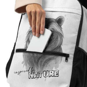 Allzweck-Rucksack mit coolem Bärenmotiv "inspired by nature"