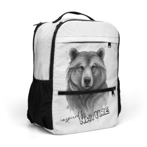 Allzweck-Rucksack mit coolem Bärenmotiv "inspired by nature"