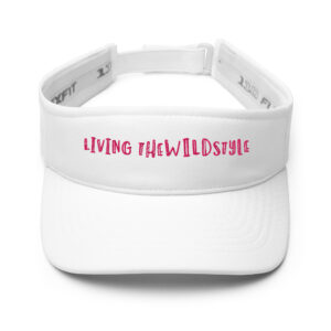 Visor "Living theWILDstyle" pink